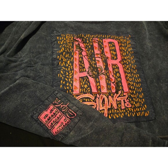 Other - Vintage 90s Rare Air Gants Neon Graphic Sweatshirt | Made in Canada | Skate Rad